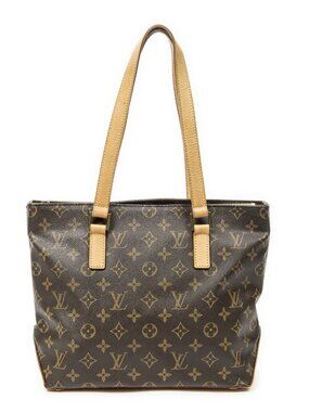 Louis Vuitton Cabas Piano Brown Monogram Canvas Tote